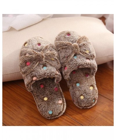 Berry Flats Slippers Women Men Chic Designed Women Home Slippers Warm Cotton Winter Slippers Buttery Feeling Loungewear F-bro...