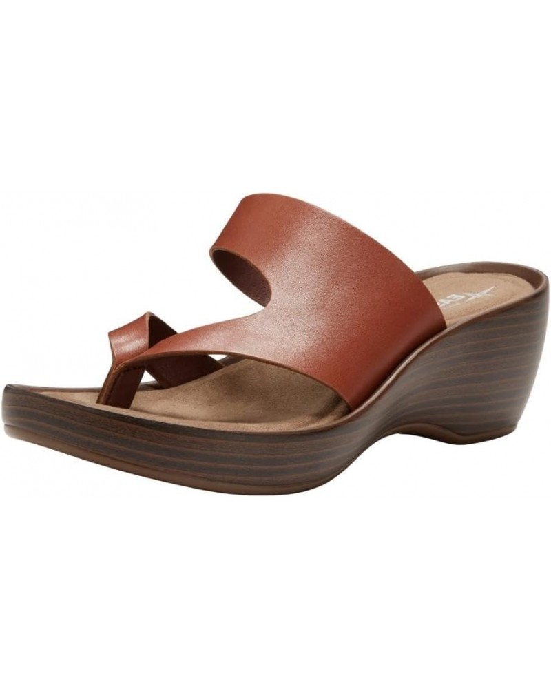 Women's Laurel Wedge Sandal Tan $27.30 Sandals