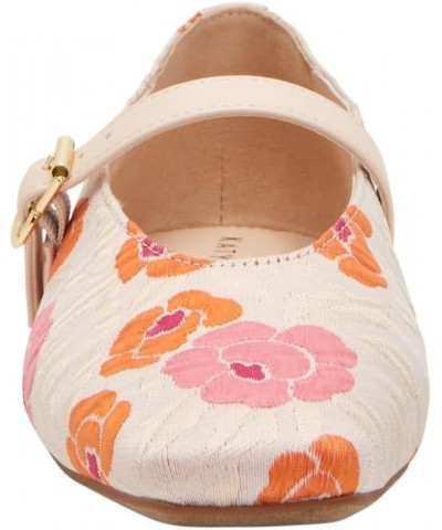 Women's The Evie Mary Jane Flat Natural Multi $41.30 Flats