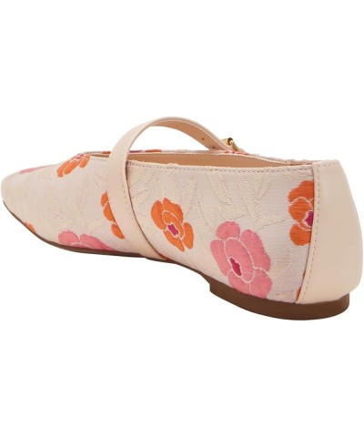 Women's The Evie Mary Jane Flat Natural Multi $41.30 Flats