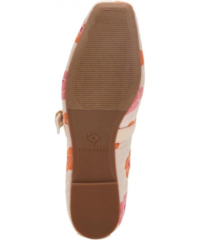 Women's The Evie Mary Jane Flat Natural Multi $41.30 Flats