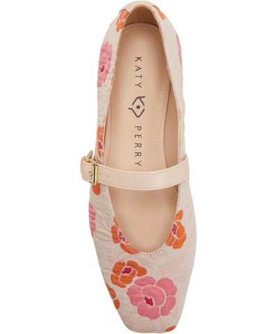 Women's The Evie Mary Jane Flat Natural Multi $41.30 Flats