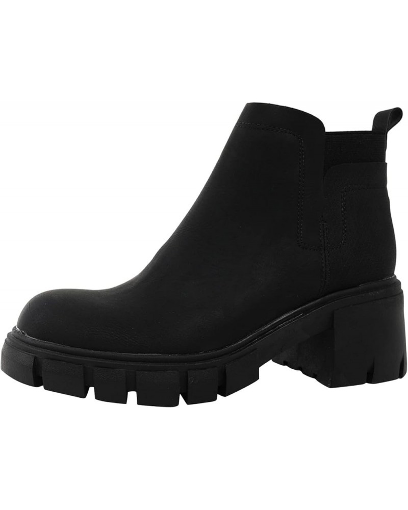 Boots for Women Ankle Booties Cowboy Boots Boots for Women Knee High Wide Calf Snow Boots for Women Tall Black $36.30 Boots