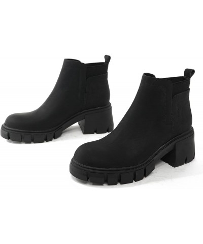 Boots for Women Ankle Booties Cowboy Boots Boots for Women Knee High Wide Calf Snow Boots for Women Tall Black $36.30 Boots