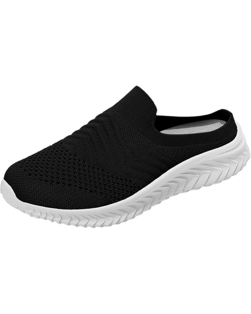 Sneakers for Women Women's Sneakers Lightweight Women Walking Trainers White Leather Sneakers for Women Z 14-black $13.91 Loa...