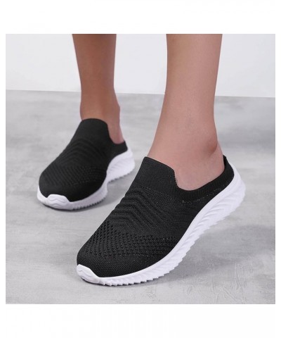 Sneakers for Women Women's Sneakers Lightweight Women Walking Trainers White Leather Sneakers for Women Z 14-black $13.91 Loa...