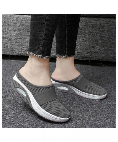 Lightweight Breathable Shoes Women's Walking Shoes Fashion Mesh Flying Woven Mesh Upper Casual Jogging Shoes Ladies Tennis Sh...