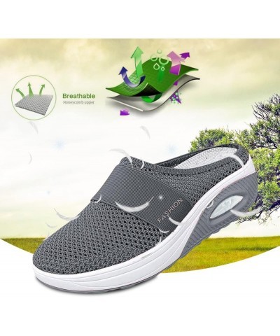 Lightweight Breathable Shoes Women's Walking Shoes Fashion Mesh Flying Woven Mesh Upper Casual Jogging Shoes Ladies Tennis Sh...