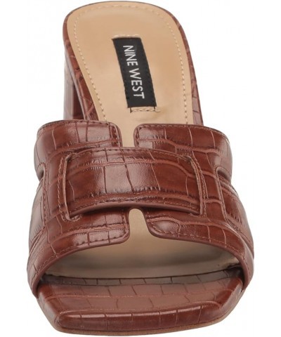 Womens Kaelyn Heeled Slide Sandal Coffee 212 $26.19 Sandals