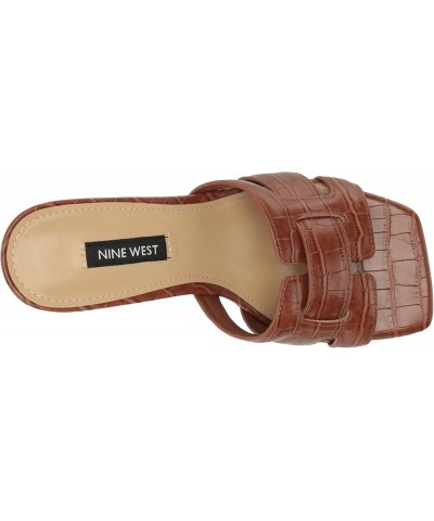 Womens Kaelyn Heeled Slide Sandal Coffee 212 $26.19 Sandals