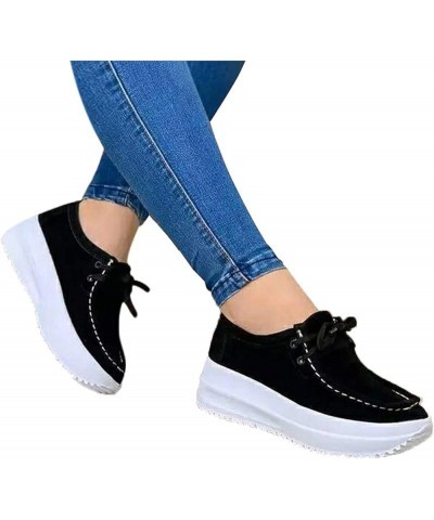 Soft Loafers Slip Shoes Shoes Bottom Leather Flat Women Moccasins Women's Casual Shoes Womens Casual Slip on Shoes with No Ba...