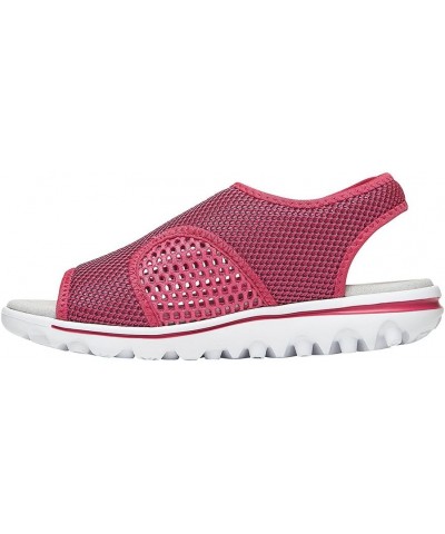 Womens Travelactiv Ss Sandal Red/Black $21.93 Sandals