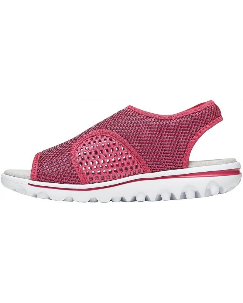 Womens Travelactiv Ss Sandal Red/Black $21.93 Sandals