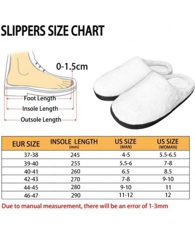 Women's and Men's Slippers Soft Warm Scuff Slippers, Indoor/Outdoor Fuzzy Slippers Plush House Slippers, Anti-Skid Slip on Sh...