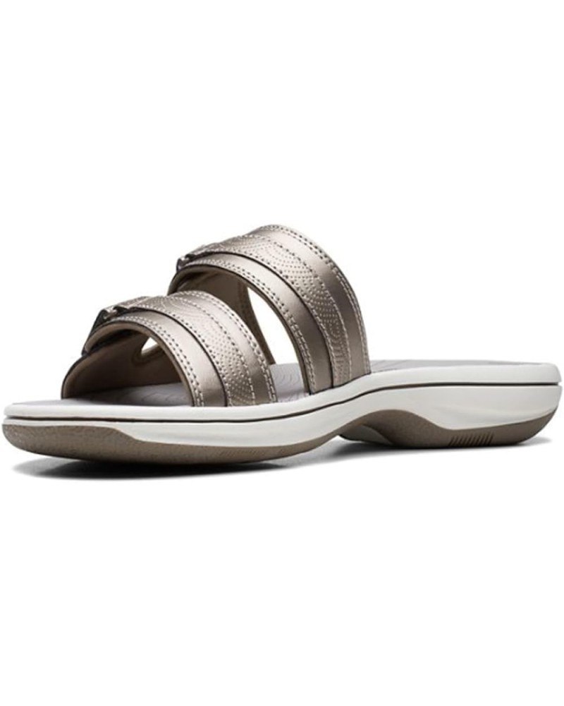 Womens Breeze Piper Pewter Synthetic $20.72 Sandals