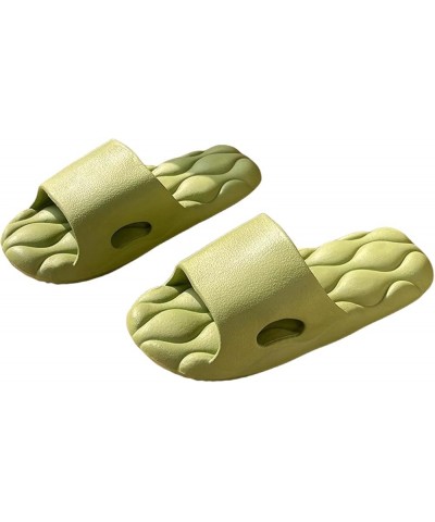 Shower Slippers for Women Men Indoor Home Slippers Summer Bathroom Slides Sandals Pool Slippers House Shoes Couple Slippers A...