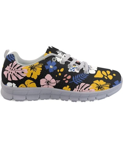 Shoes for Women Soft Lightweight Print Sneaker Running Walking Outdoor Casual Womens Shoes Leaves B $18.48 Fashion Sneakers