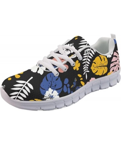 Shoes for Women Soft Lightweight Print Sneaker Running Walking Outdoor Casual Womens Shoes Leaves B $18.48 Fashion Sneakers