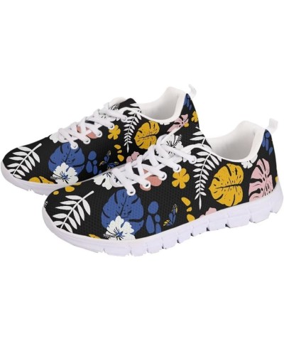 Shoes for Women Soft Lightweight Print Sneaker Running Walking Outdoor Casual Womens Shoes Leaves B $18.48 Fashion Sneakers