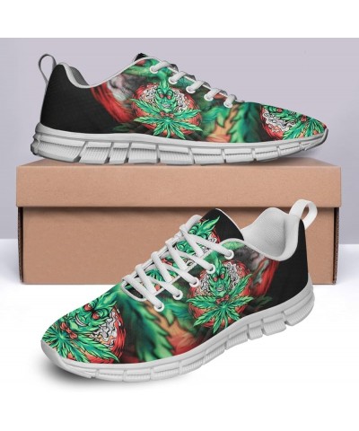 Mens Womens Marijuana Print Running Shoes,Athletic Tennis Sneakers Comfortable Fashion Weed Shoes Marijuana 282 $43.98 Fashio...