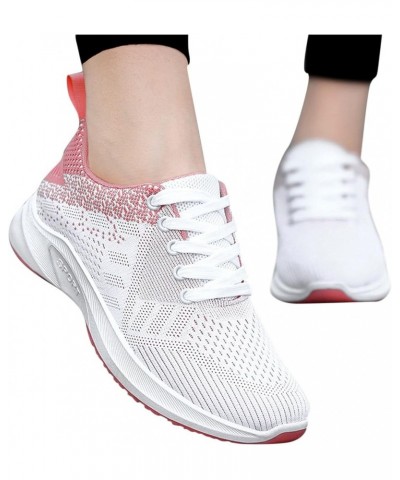 Women's Sneakers Slip On Walking Shoes Round Toe Comfort Athletic Running Shoes Sandals Women Dressy Summer Pink $17.29 Athle...