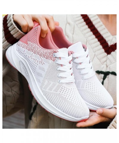 Women's Sneakers Slip On Walking Shoes Round Toe Comfort Athletic Running Shoes Sandals Women Dressy Summer Pink $17.29 Athle...