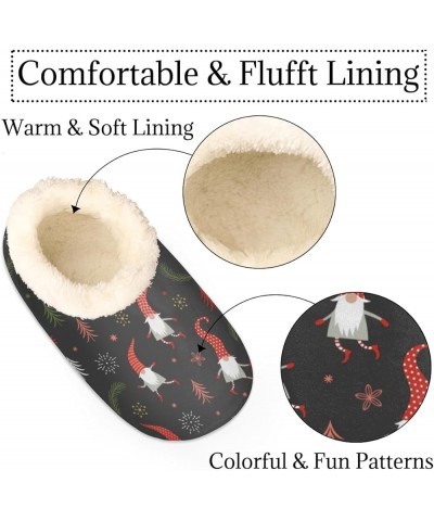 Slippers for Women Men Indoor and Outdoor Cozy Fuzzy Warm Anti-slip Slippers Soft Fluffy Winter House Bedroom Shoes Cute Chri...