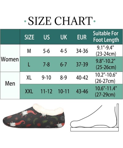 Slippers for Women Men Indoor and Outdoor Cozy Fuzzy Warm Anti-slip Slippers Soft Fluffy Winter House Bedroom Shoes Cute Chri...