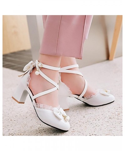 Dance Shoes For Women Low Heel Heeled Sandals For Women Beach Swing Dance Shoes Women Flat Plataformas Mujer Sandal G-white $...