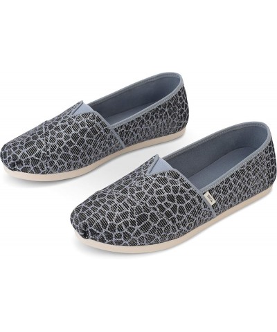 Womens Alpargata Slip On Flats Casual - Black, Blue Black, Blue $17.58 Flats