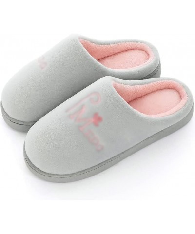 Winter Slippers Soft and Foldable Cotton Shoes Bottom Slip-on Plush House Slippers Cute Women's Warm Anti-Skid Fluffy Slipper...