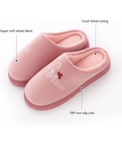 Winter Slippers Soft and Foldable Cotton Shoes Bottom Slip-on Plush House Slippers Cute Women's Warm Anti-Skid Fluffy Slipper...