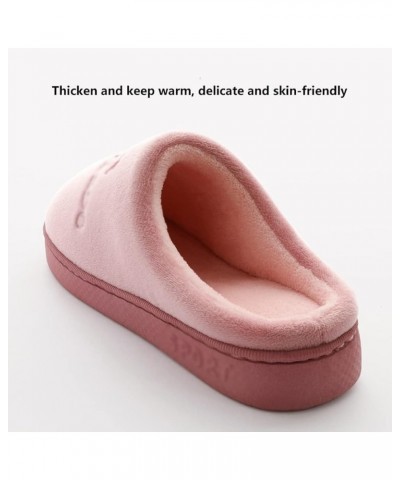 Winter Slippers Soft and Foldable Cotton Shoes Bottom Slip-on Plush House Slippers Cute Women's Warm Anti-Skid Fluffy Slipper...