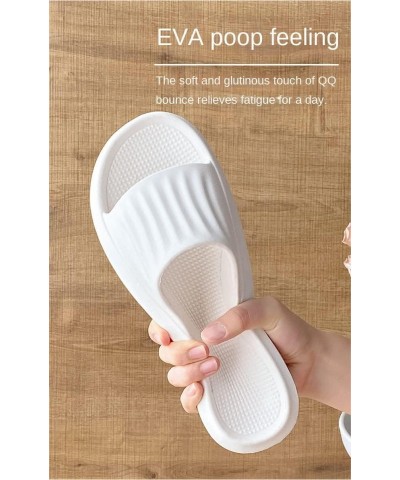 Women's Shower Sandal Solid Summer Open Toe Slippers Cute Anti-Slip Bathroom Quick Drying Bath Slippers (7.5,White) $11.52 Sl...