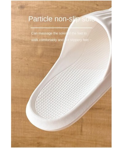 Women's Shower Sandal Solid Summer Open Toe Slippers Cute Anti-Slip Bathroom Quick Drying Bath Slippers (7.5,White) $11.52 Sl...