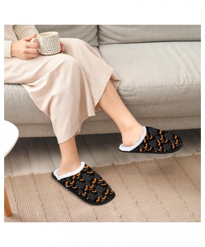 Funny Snowman Winter Spa Slippers for Women Men House Slippers Soft Memory Foam Slippers Non-Slip Indoor Outdoor Travel Bedro...