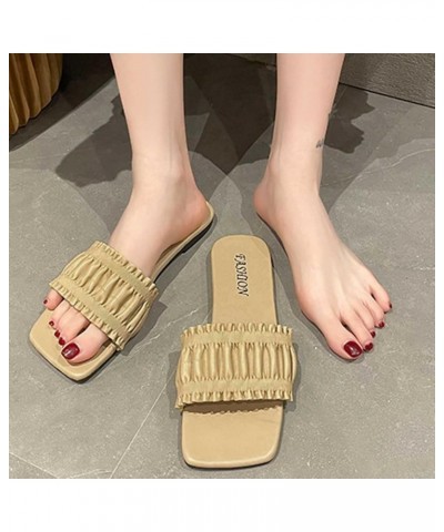 Flowers Rhinestone Heel Buckle Ladies Fish Shoes Breathable Mouth Wedge Sandals Strap Women's Sandals House Slippers for Wome...