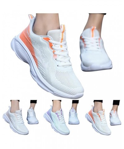 Walking Shoes for Women Wide Width Trainers Mesh Casual Sock Sneakers Outdoor Sneakers Z 12-c $17.61 Fashion Sneakers