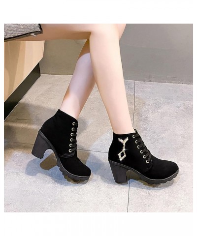 Womens Ankle Boots Low Heel Wide Width Women's Ankle Boots Low Heel Ankle Brace Boot for Women Sprained Ankle Above Ankle Boo...