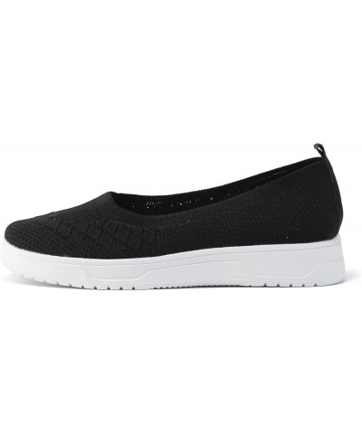 Women's Slip on Sneakers Ladies Non Slip Shoes Color Fashion Mesh Lightweight Breathable Slip on Flat Heel Casual Sneakers (B...