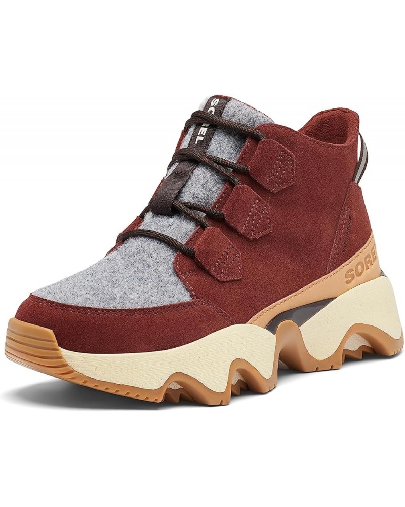 Women's Kinetic Impact Caribou Waterproof Shoes Spice, Blackened Brown $44.76 Outdoor Shoes