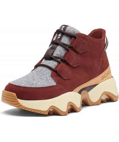 Women's Kinetic Impact Caribou Waterproof Shoes Spice, Blackened Brown $44.76 Outdoor Shoes