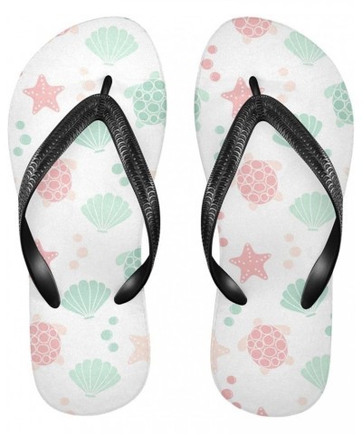 Cute Turtles Flip Flop Sandal Men's and Women's Summer Sandal | Beach & Water Shoes(14) Cute Turtles $12.64 Outdoor Shoes