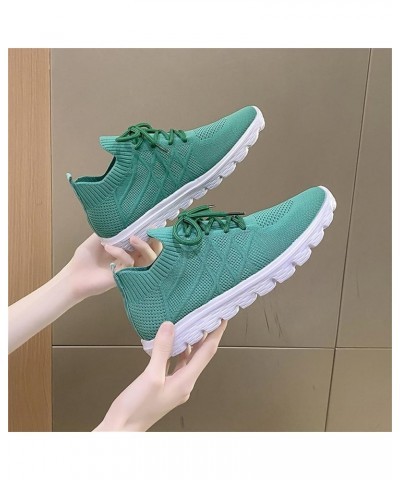 Women Running Shoes Womens Mens Comfortable Lightweight Walking Tennis Sneakers Christmas Canvas Walking Shoes Mint Green $18...