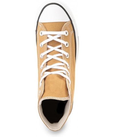 Womens' Chuck Taylor All Star Hi Top Lift Platform Sneakers, Trek Tan/White/Black, Size 10 $48.01 Fashion Sneakers