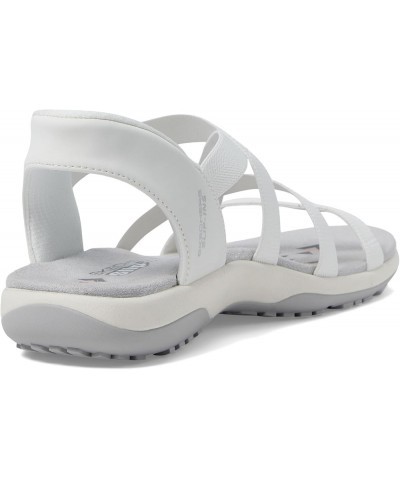 Women's Reggae Slim-Stretch Flex Hands Free Slip-ins Sandal White $22.95 Athletic Shoes