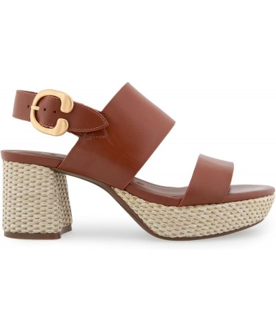 Women's Camera Heeled Sandal Ginger Bread Combo $51.50 Sandals