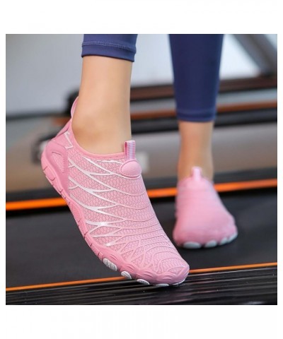 Couples Fashion Five Finger Shoes Outdoor Water Shoes Men's and Women's Beach Speed Advantage Sneaker - Women's 7 Pink $16.87...