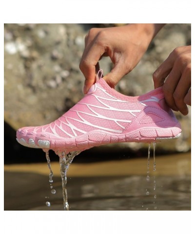 Couples Fashion Five Finger Shoes Outdoor Water Shoes Men's and Women's Beach Speed Advantage Sneaker - Women's 7 Pink $16.87...