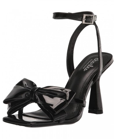 Women's Serenity Heeled Sandal Black $14.95 Sandals